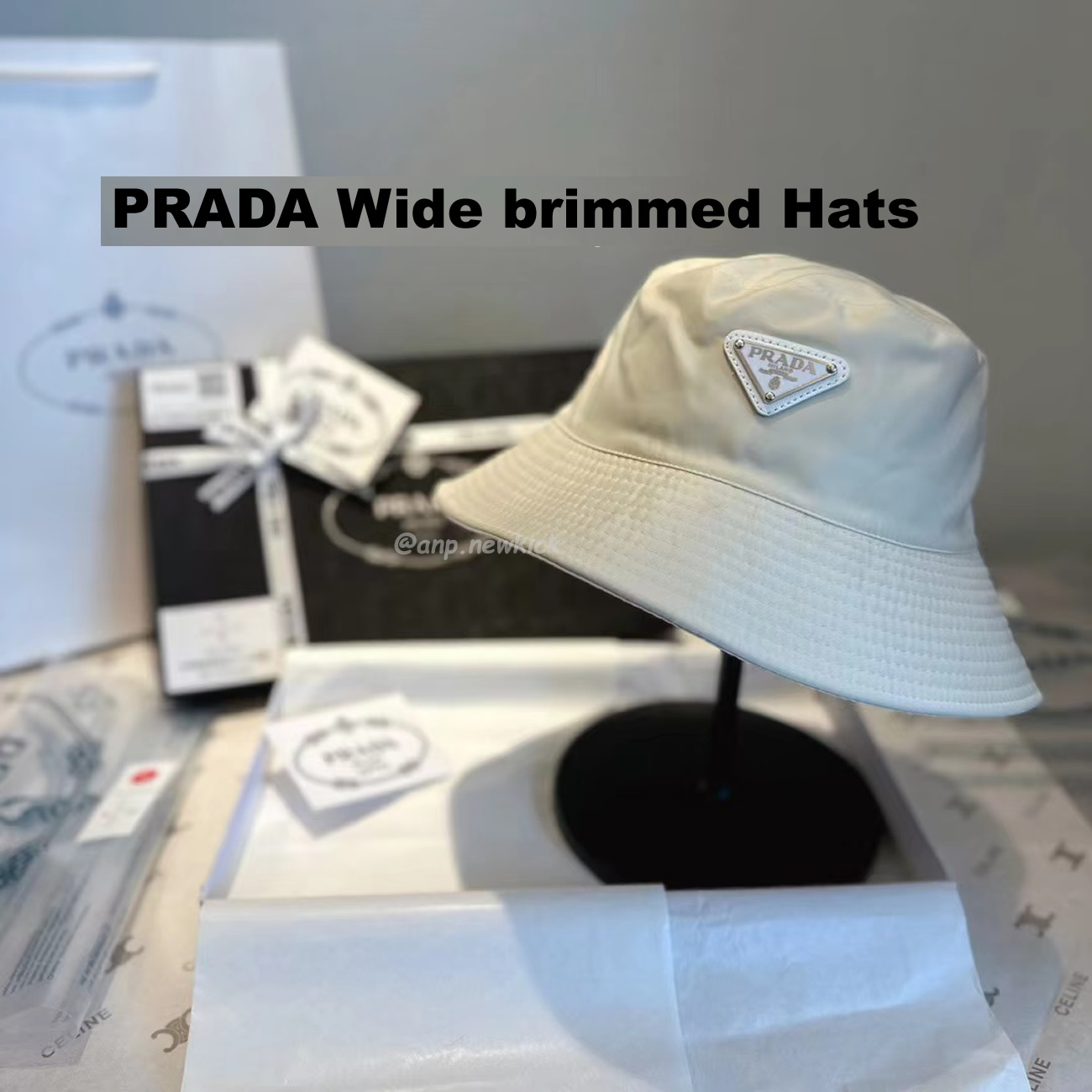 Prada Wide Brimmed Hats (6) - www.newkick.vip